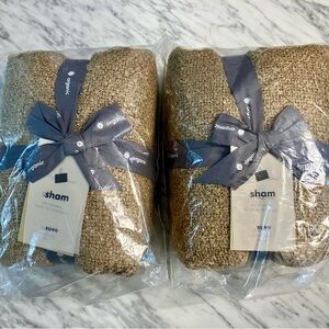 West Elm Carmel Organic Euro Shams